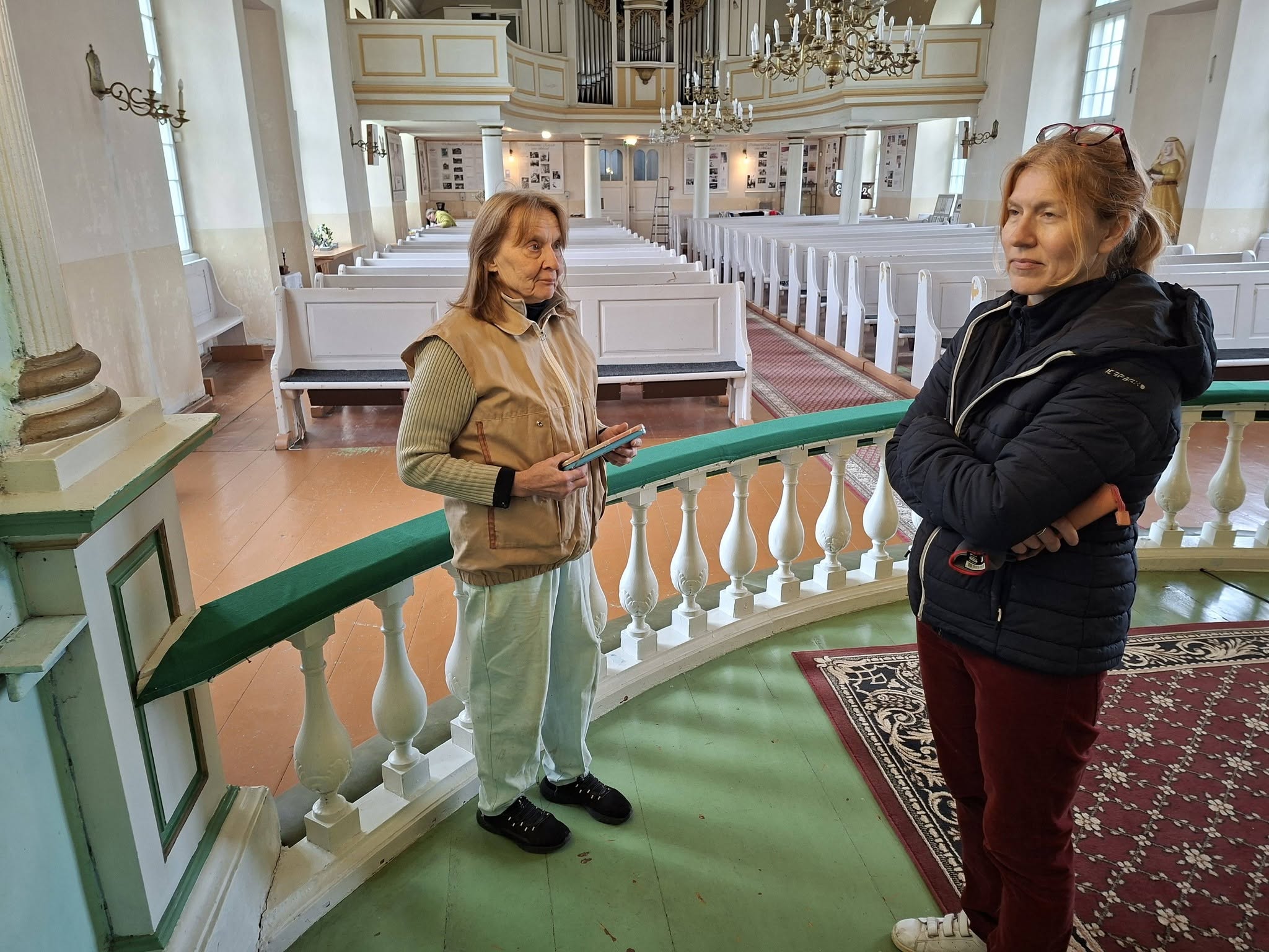 Nele Rohtla ja Eve Ermann Fotod: VÕRU KATARIINA KOGUDUS